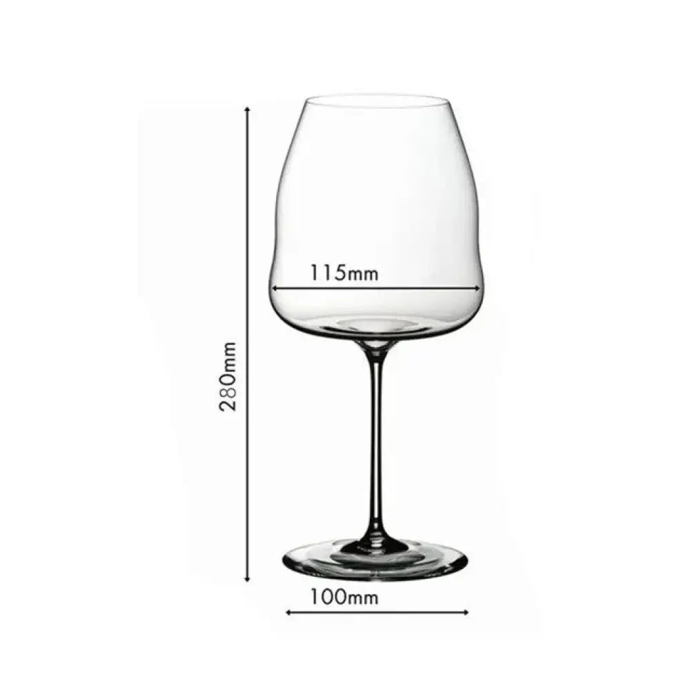 Crystal Red Wine Glass – Elegant Tall Stem 675ml Set of 6 Wine Glasses 037