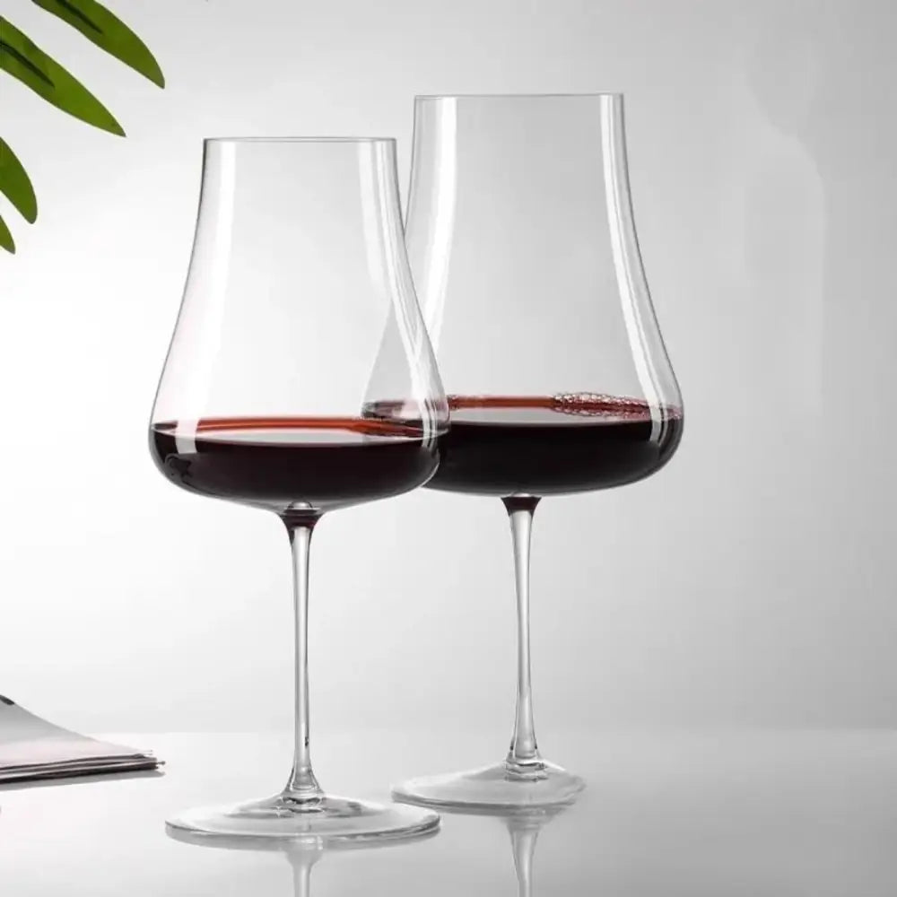 Modern Crystal Wine Goblet – Tall Stem 675ml 6 Piece Wine Glass Set 038